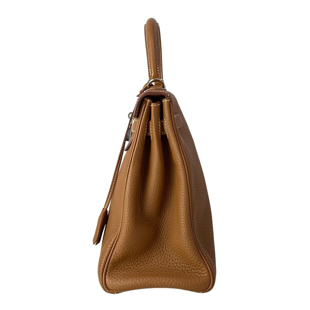 Hermes Handbag Kelly 32 Gold Retourne Silver — view 4