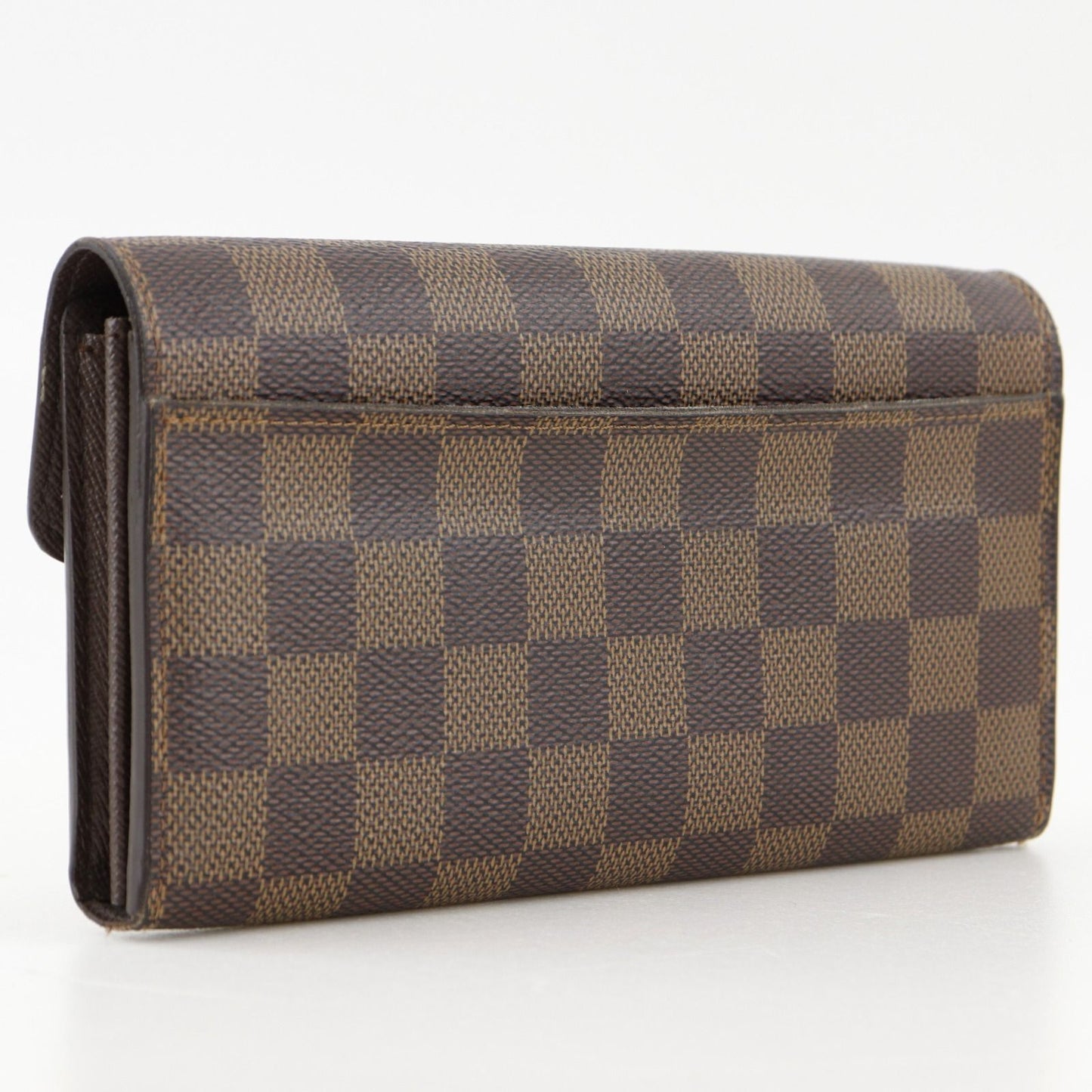 Louis Vuitton Portefeuille Sarah Damier Canvas Brown Wallet — view 3