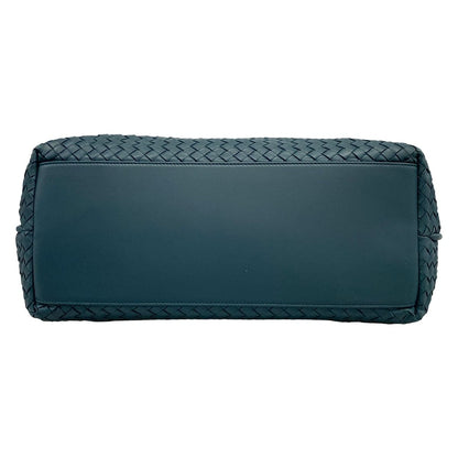 Bottega Veneta Tote Intrecciato Green Leather — view 5