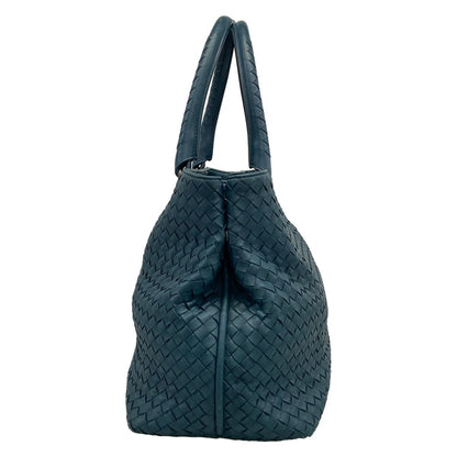 Bottega Veneta Tote Intrecciato Green Leather — view 4