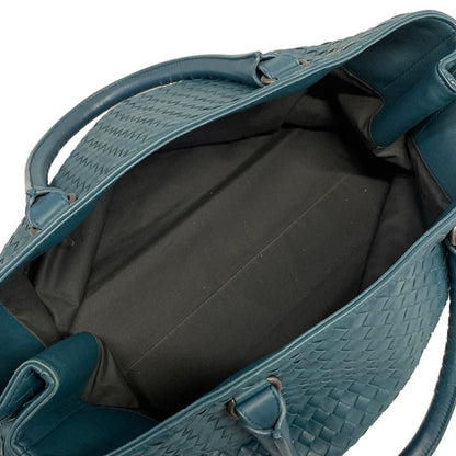 Bottega Veneta Tote Intrecciato Green Leather — view 7