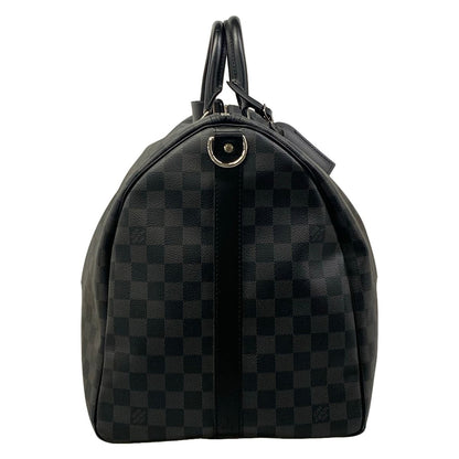 Louis Vuitton Boston Bag Damier Graphite Keepall Bandouliere 55 — view 2