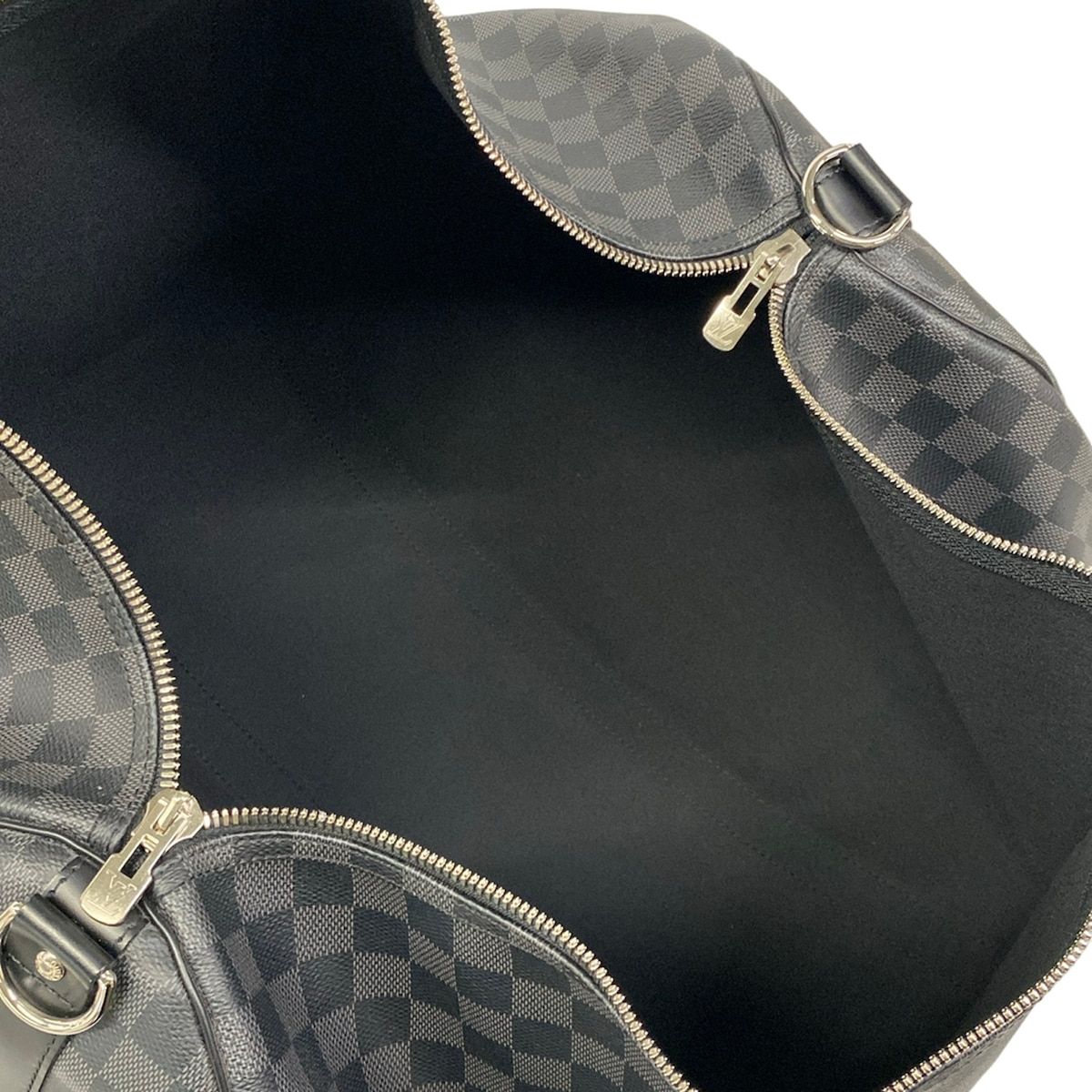 Louis Vuitton Boston Bag Damier Graphite Keepall Bandouliere 55 — view 7