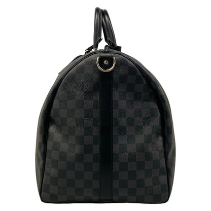 Louis Vuitton Boston Bag Damier Graphite Keepall Bandouliere 55 — view 4