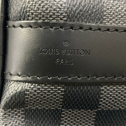 Louis Vuitton Boston Bag Damier Graphite Keepall Bandouliere 55 — view 9