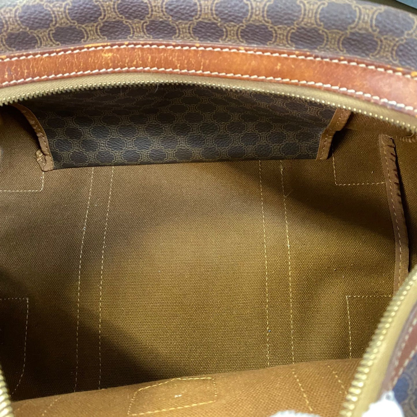 Celine Handbag Mini Boston Macadam Travel Business Tote — view 7