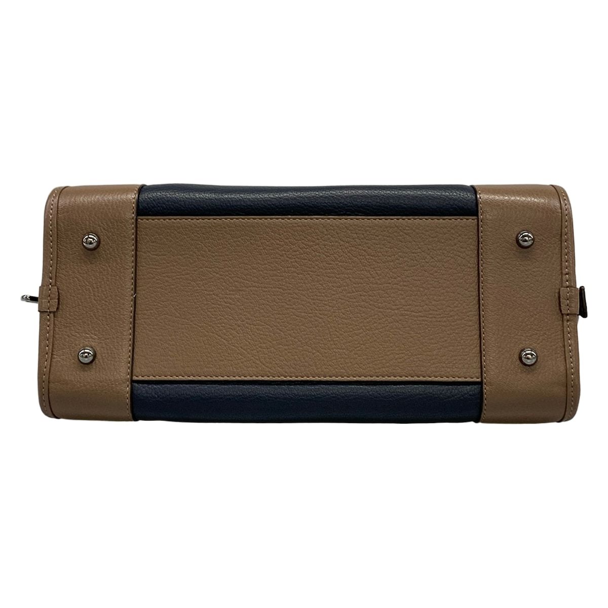 Loewe Handbag Amazona 28 Navy Beige Initial — view 5