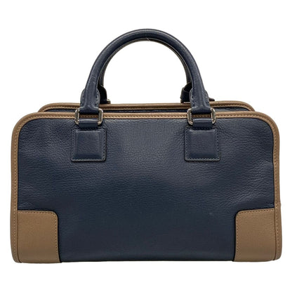 Loewe Handbag Amazona 28 Navy Beige Initial — view 3
