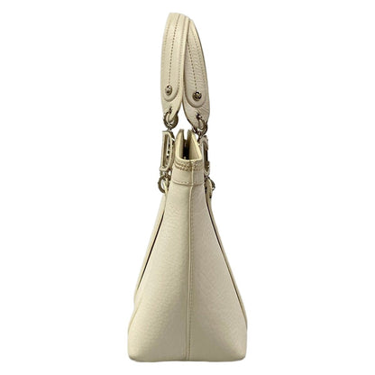 Dior Tote Ivory Leather — view 2