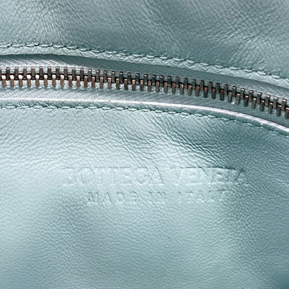 Bottega Veneta Shoulder Bag Padded Cassette Light Blue Leather — view 7