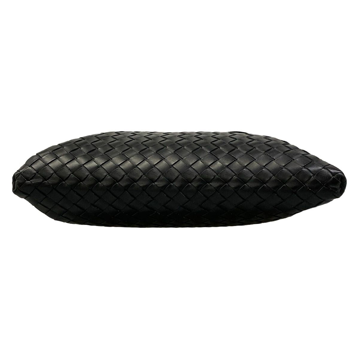 Bottega Veneta Shoulder Bag Intrecciato Black Leather — view 5