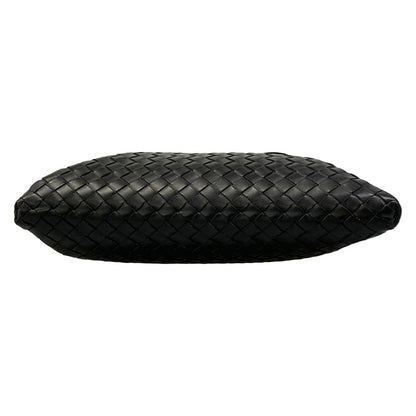 Bottega Veneta Shoulder Bag Intrecciato Black Leather — view 5