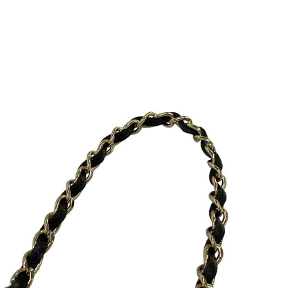 Chanel Key Holder Black Gold Lambskin — view 5