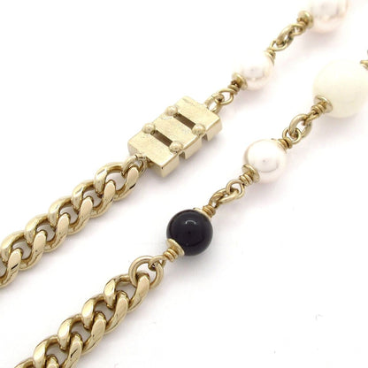 Chanel Necklace CC Logo Gold Multi — view 7