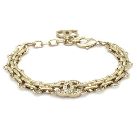 Chanel Bracelet CC Logo Gold