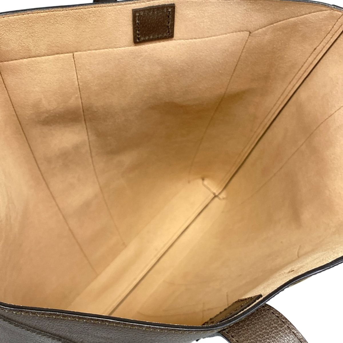 Gucci Tote Ophidia Dark Brown Beige Multi Leather — view 7