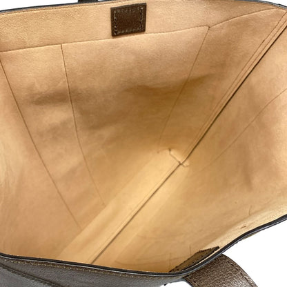 Gucci Tote Ophidia Dark Brown Beige Multi Leather — view 7