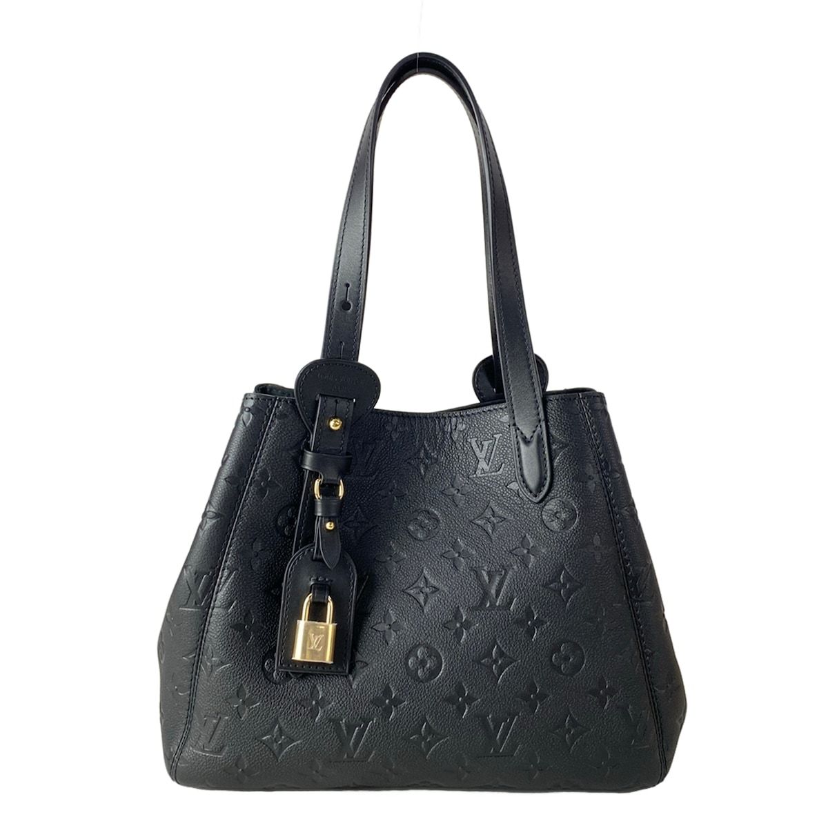 Louis Vuitton Tote Monogram Empreinte All in One PM Black Leather Cowhide
