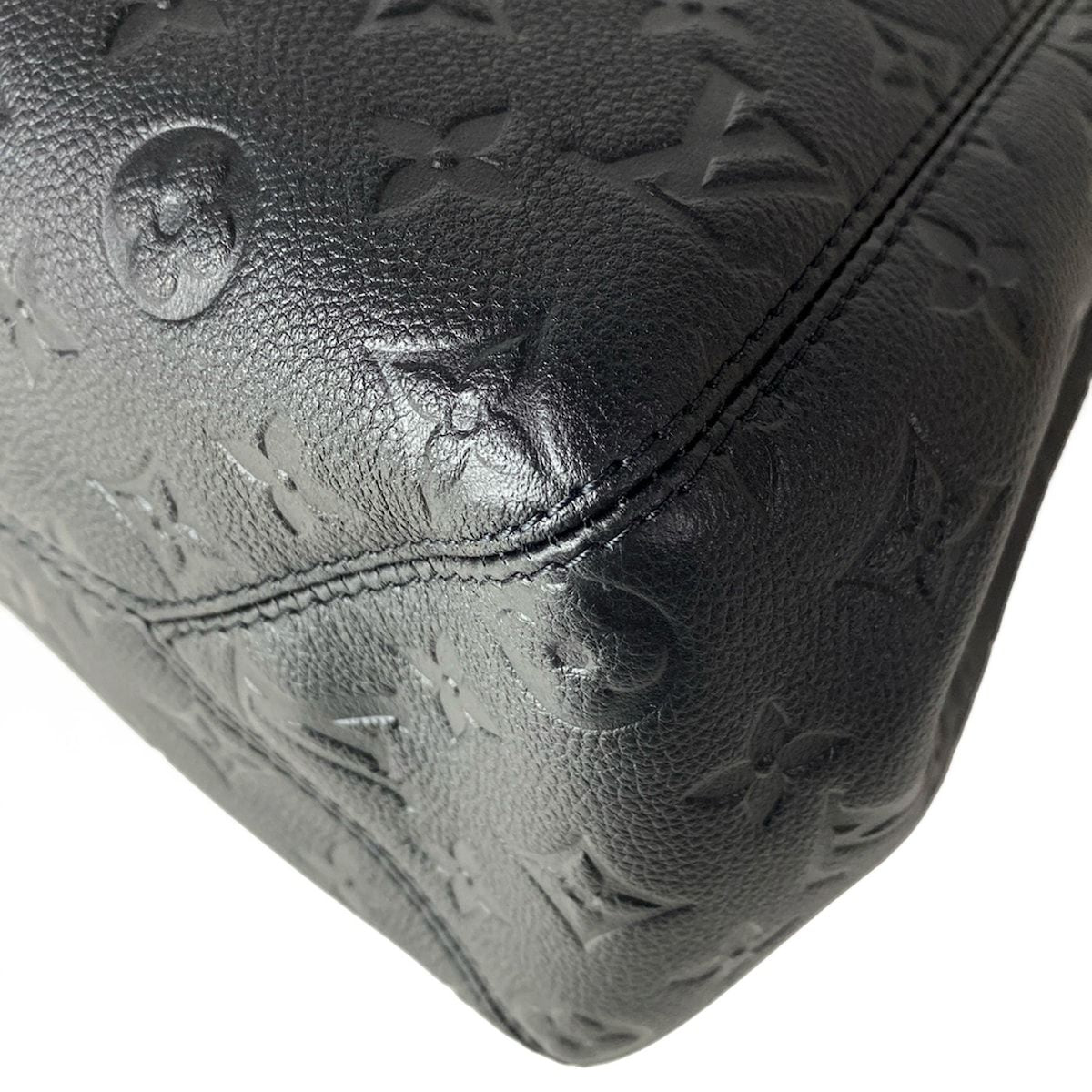 Louis Vuitton Tote Monogram Empreinte All in One PM Black Leather Cowhide — view 7