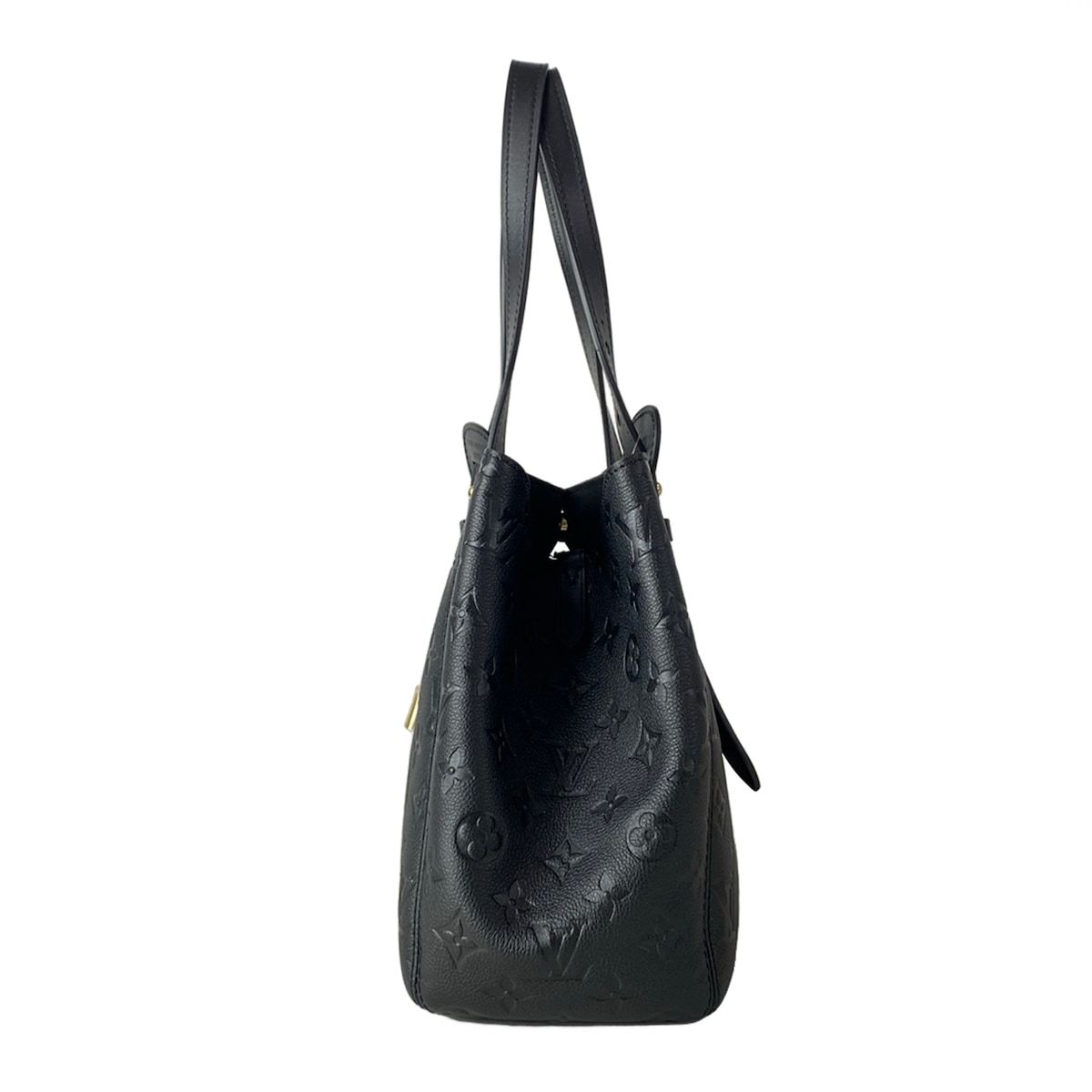 Louis Vuitton Tote Monogram Empreinte All in One PM Black Leather Cowhide — view 4