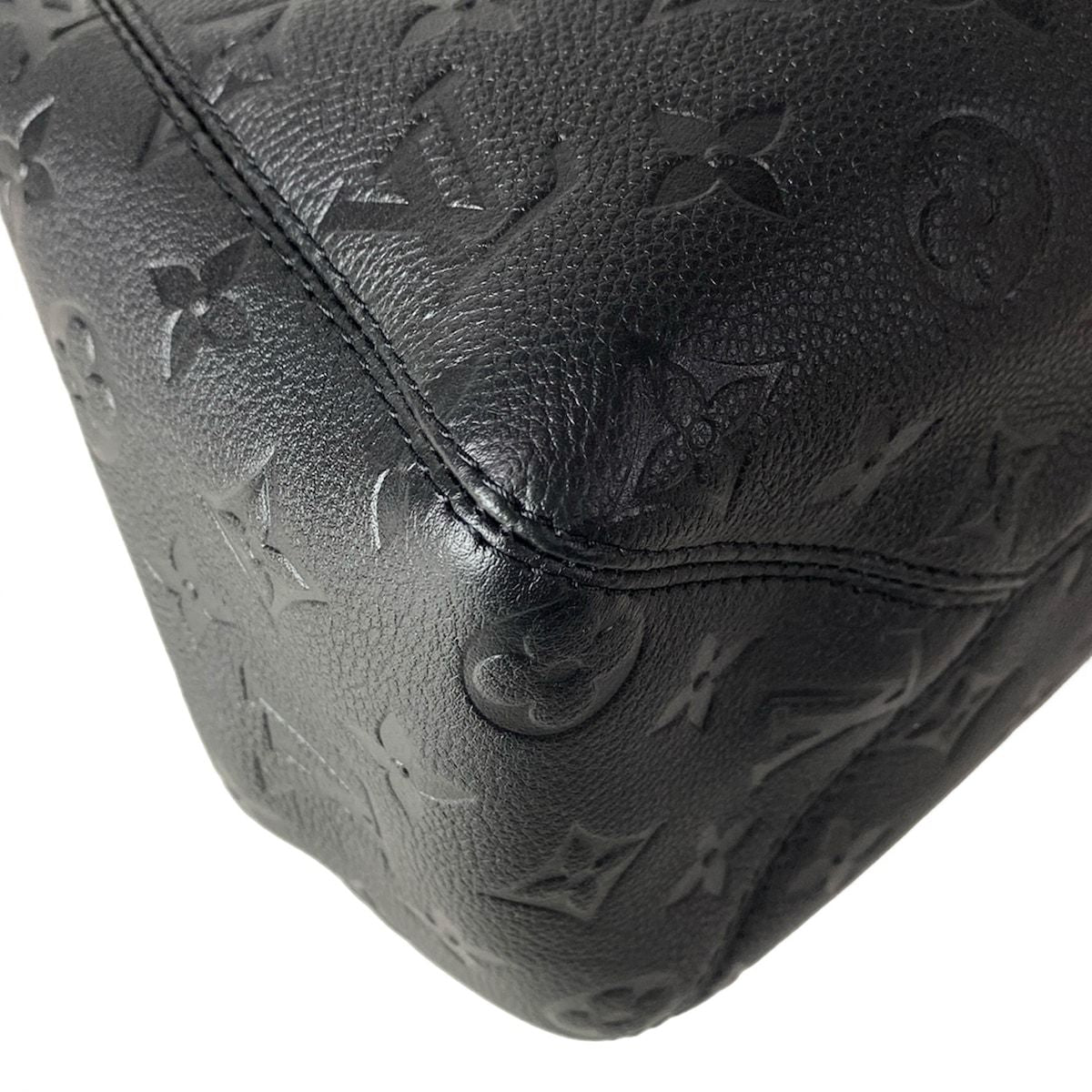 Louis Vuitton Tote Monogram Empreinte All in One PM Black Leather Cowhide — view 6