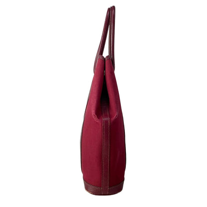 Hermes Tote Garden File PM Rouge Enperial Silver — view 2