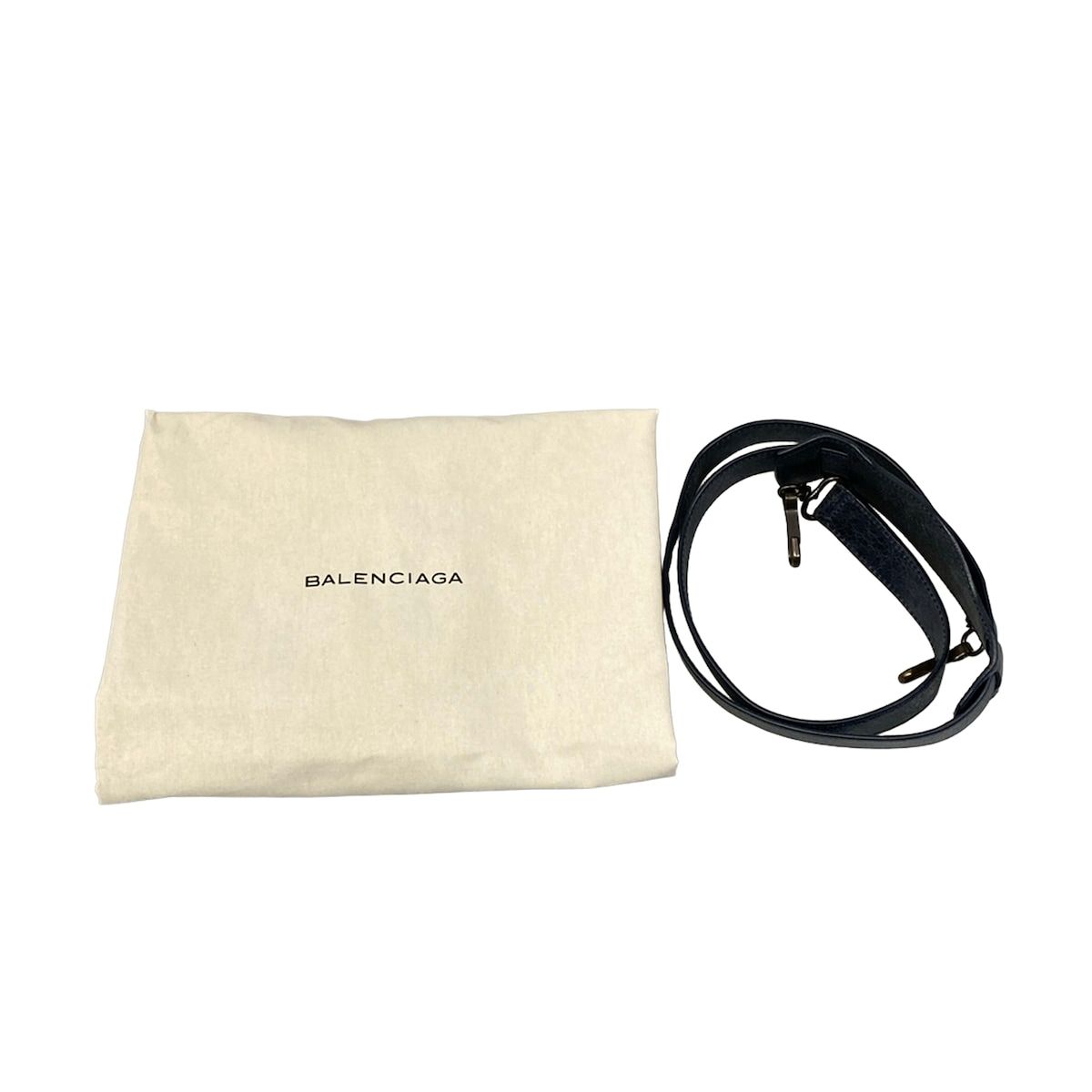 Balenciaga Handbag the Vero Navy Leather — view 8