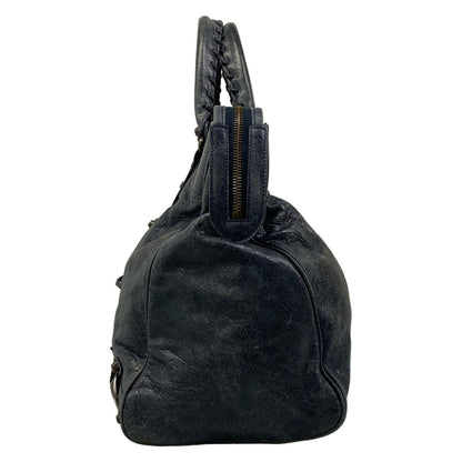 Balenciaga Handbag the Vero Navy Leather — view 4