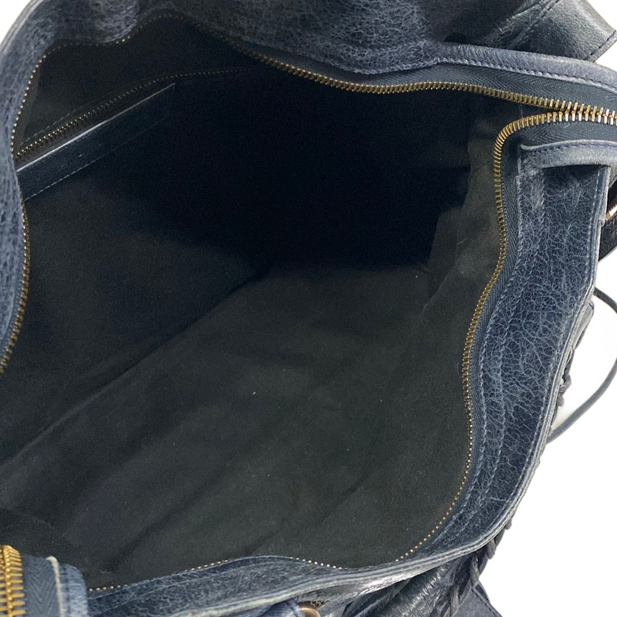 Balenciaga Handbag the Vero Navy Leather — view 7
