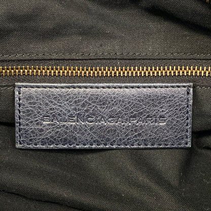 Balenciaga Handbag the Vero Navy Leather — view 9