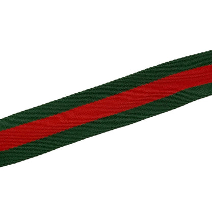 Gucci Shoulder Bag GG Pattern Sherry Black Red Green Leather — view 9