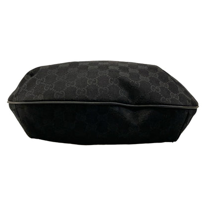 Gucci Shoulder Bag GG Pattern Sherry Black Red Green Leather — view 5