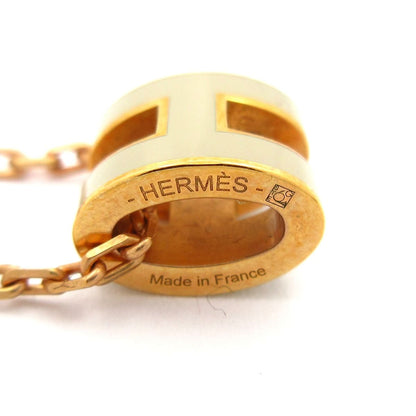 Hermes Necklace Mini Pop Gold Gray — view 5