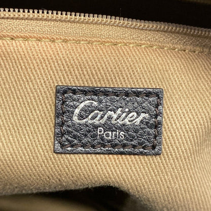 Cartier Marcello de Bow Sling Bag Black Leather — view 9