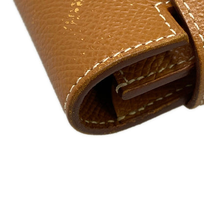 Hermes Wallet Kelly Long Gold Silver — view 8