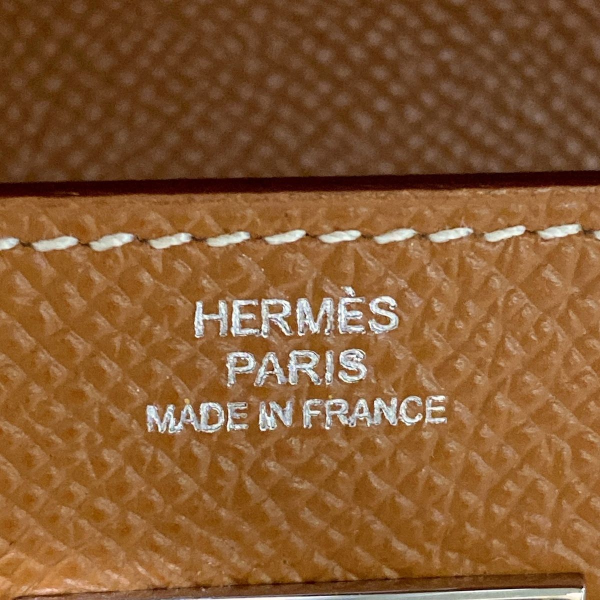 Hermes Wallet Kelly Long Gold Silver — view 6