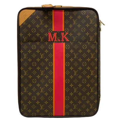 Louis Vuitton Travel Bag Monogram Pegase 55 Initial Paint