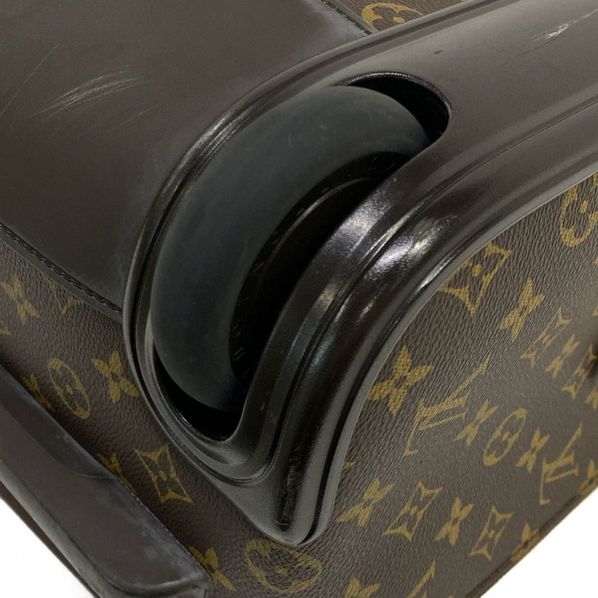Louis Vuitton Travel Bag Monogram Pegase 55 Initial Paint — view 6