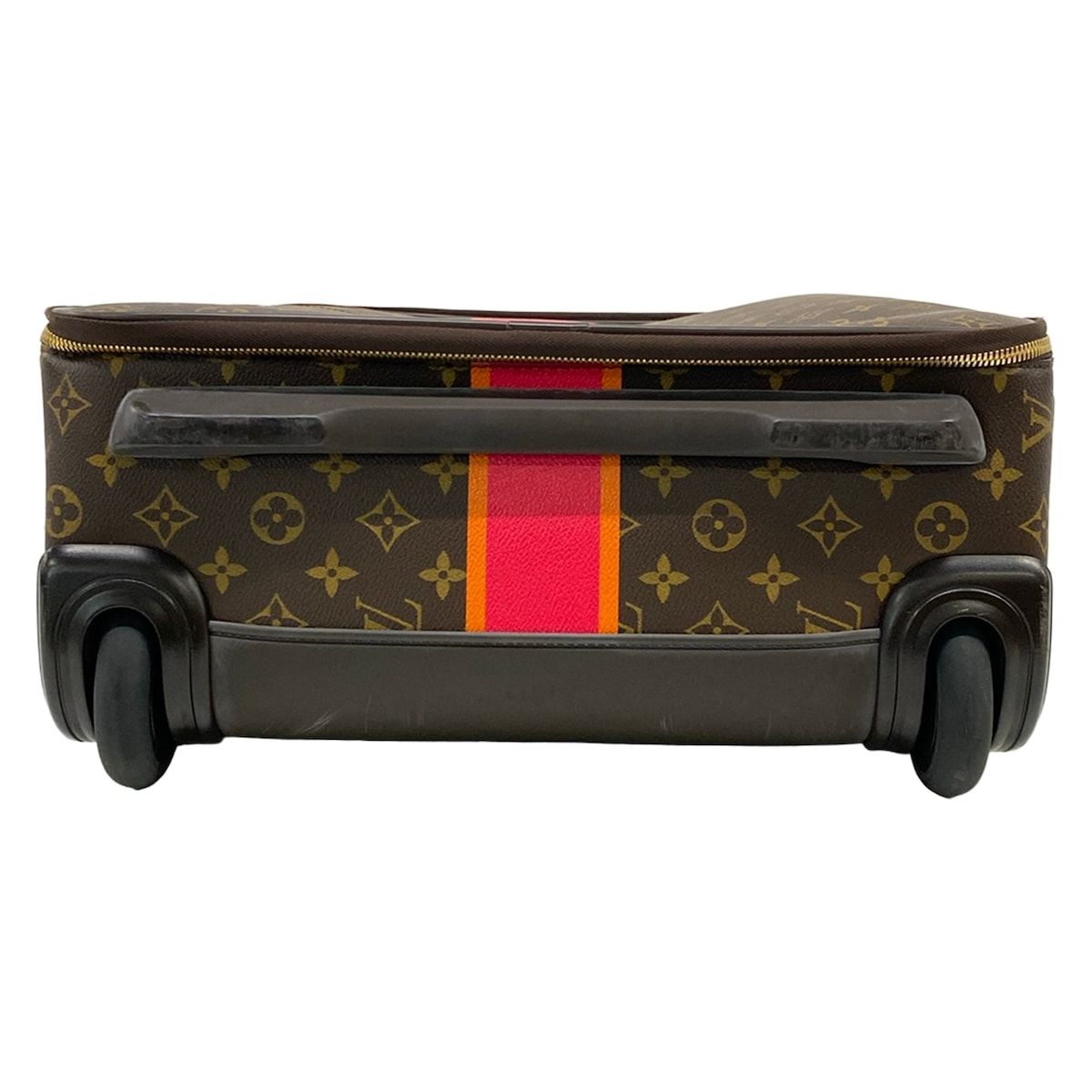 Louis Vuitton Travel Bag Monogram Pegase 55 Initial Paint — view 5