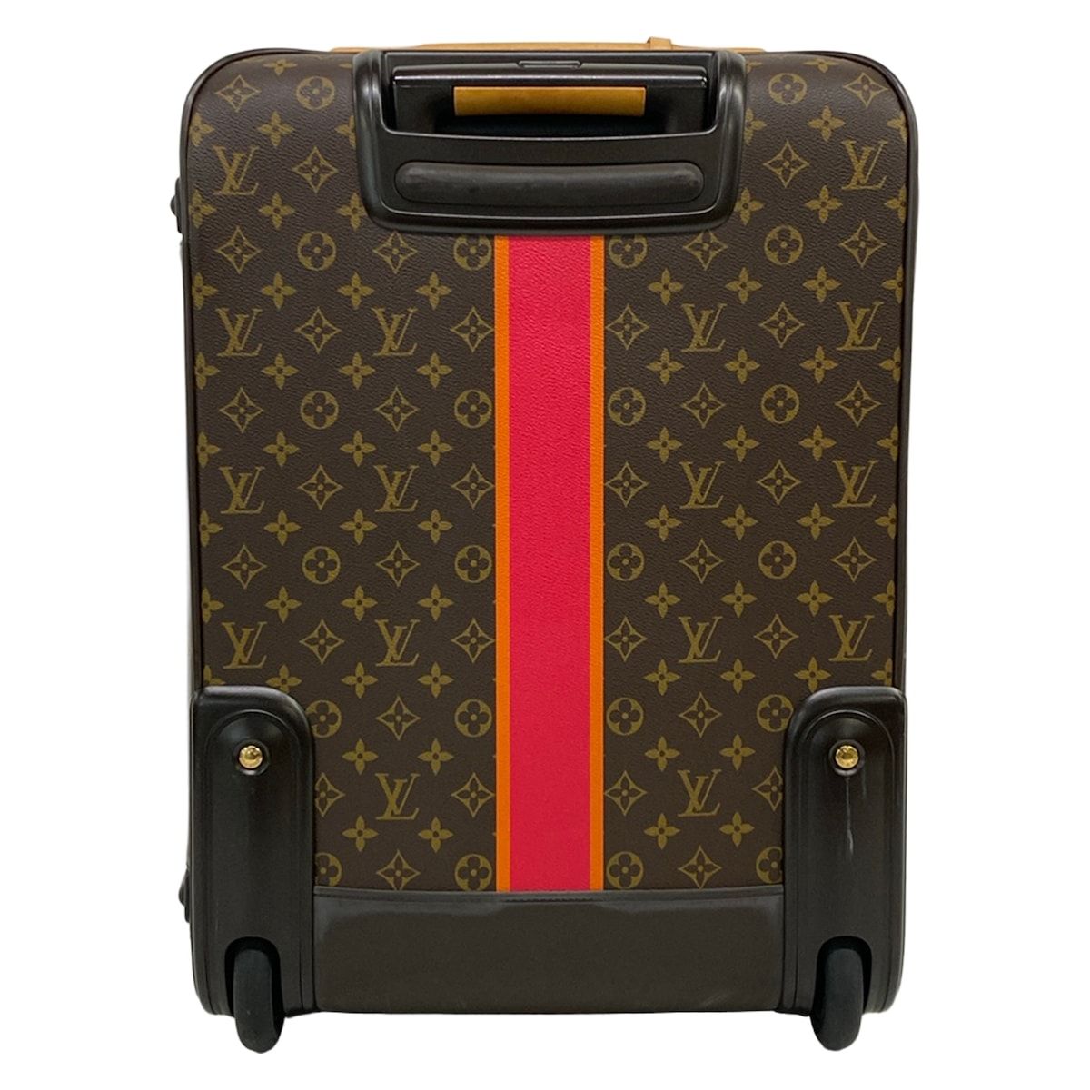 Louis Vuitton Travel Bag Monogram Pegase 55 Initial Paint — view 3