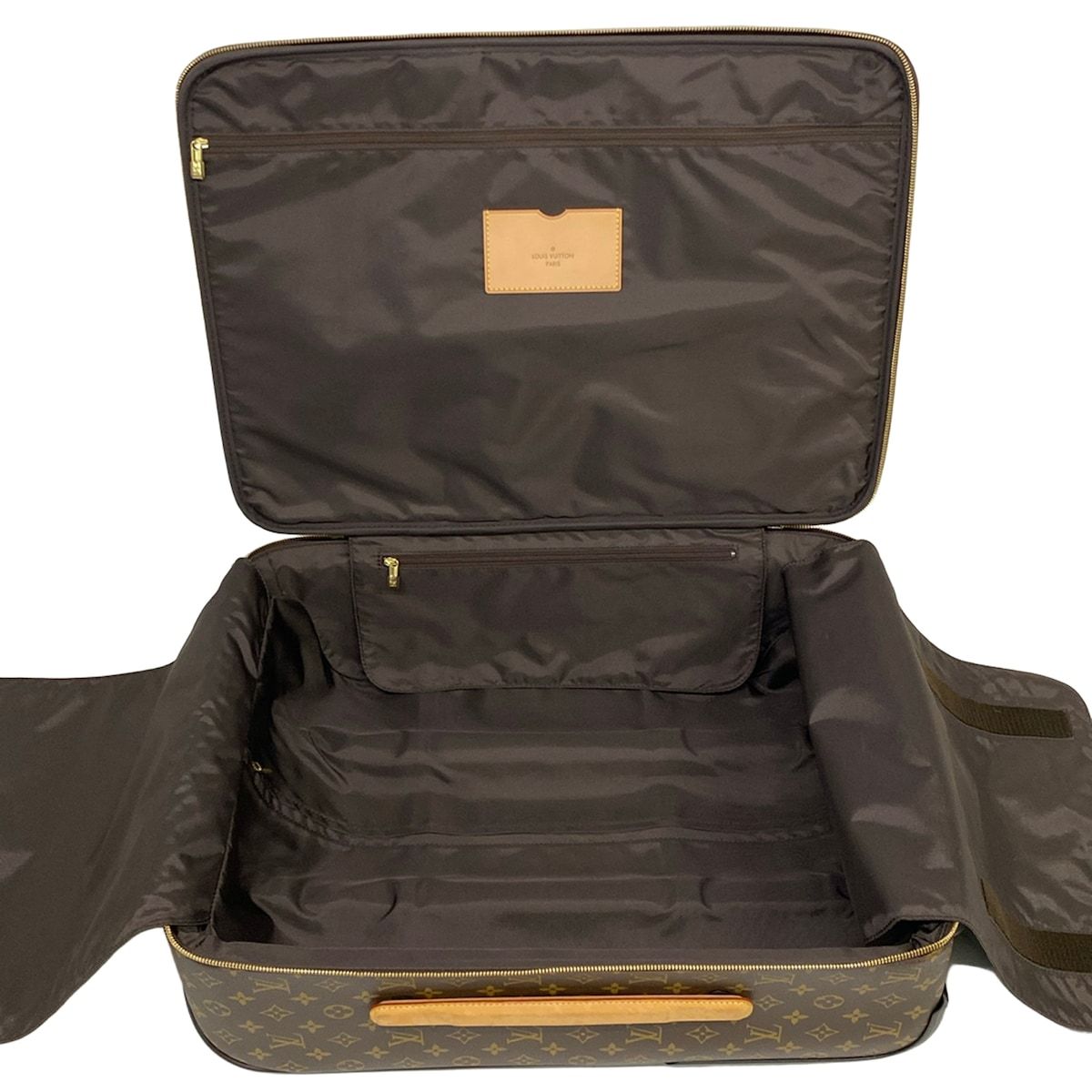 Louis Vuitton Travel Bag Monogram Pegase 55 Initial Paint — view 7