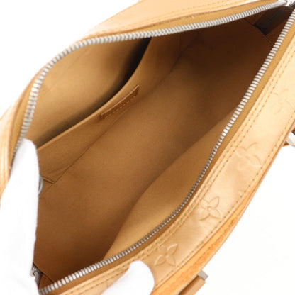 Louis Vuitton Shelton Monogram Matte Ambre Gold Handbag — view 6