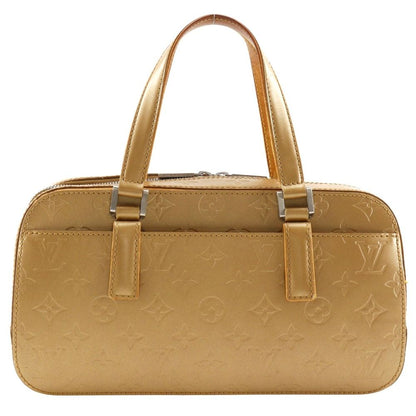 Louis Vuitton Shelton Monogram Matte Ambre Gold Handbag