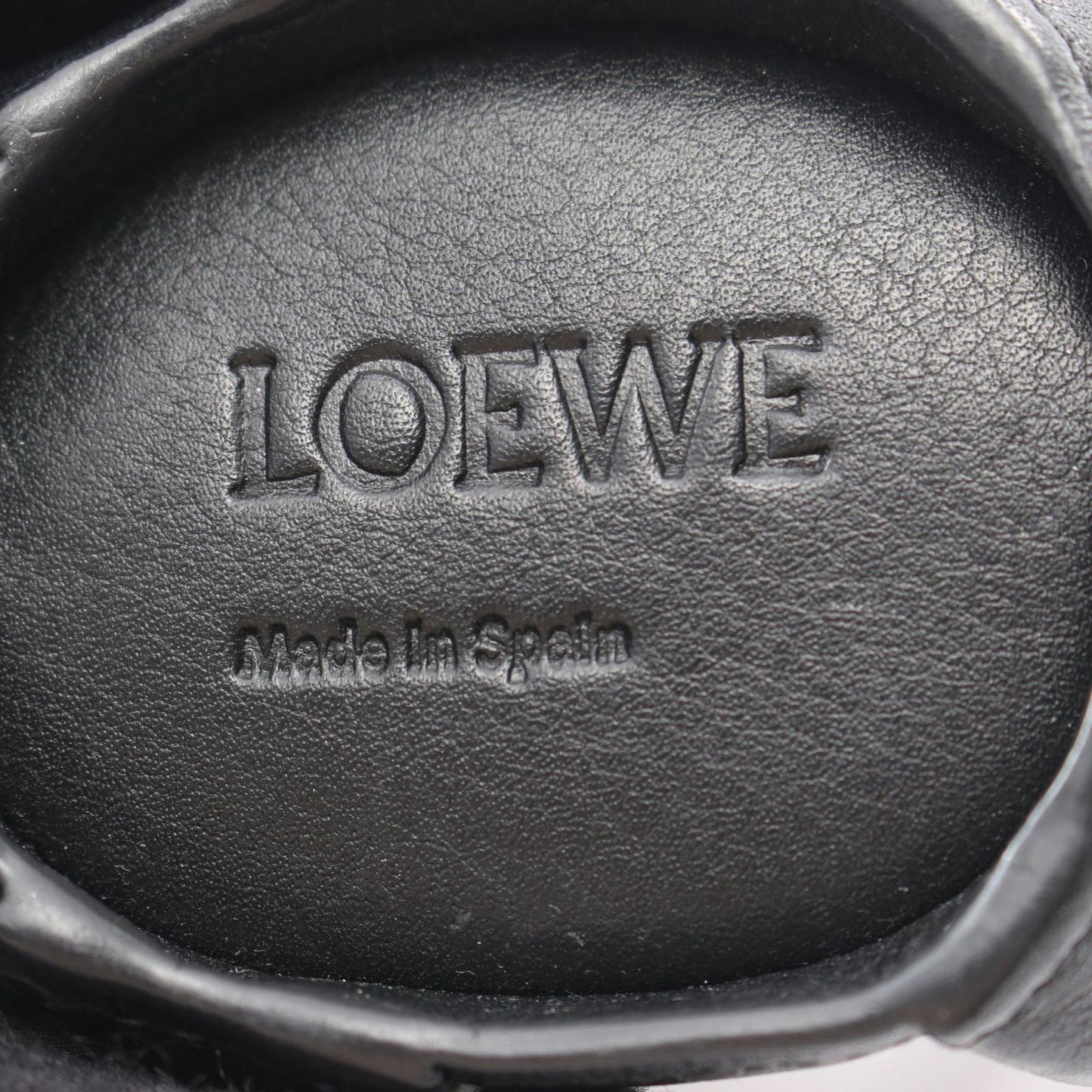 Loewe Coin Case Panda Purse Black White Leather — view 4