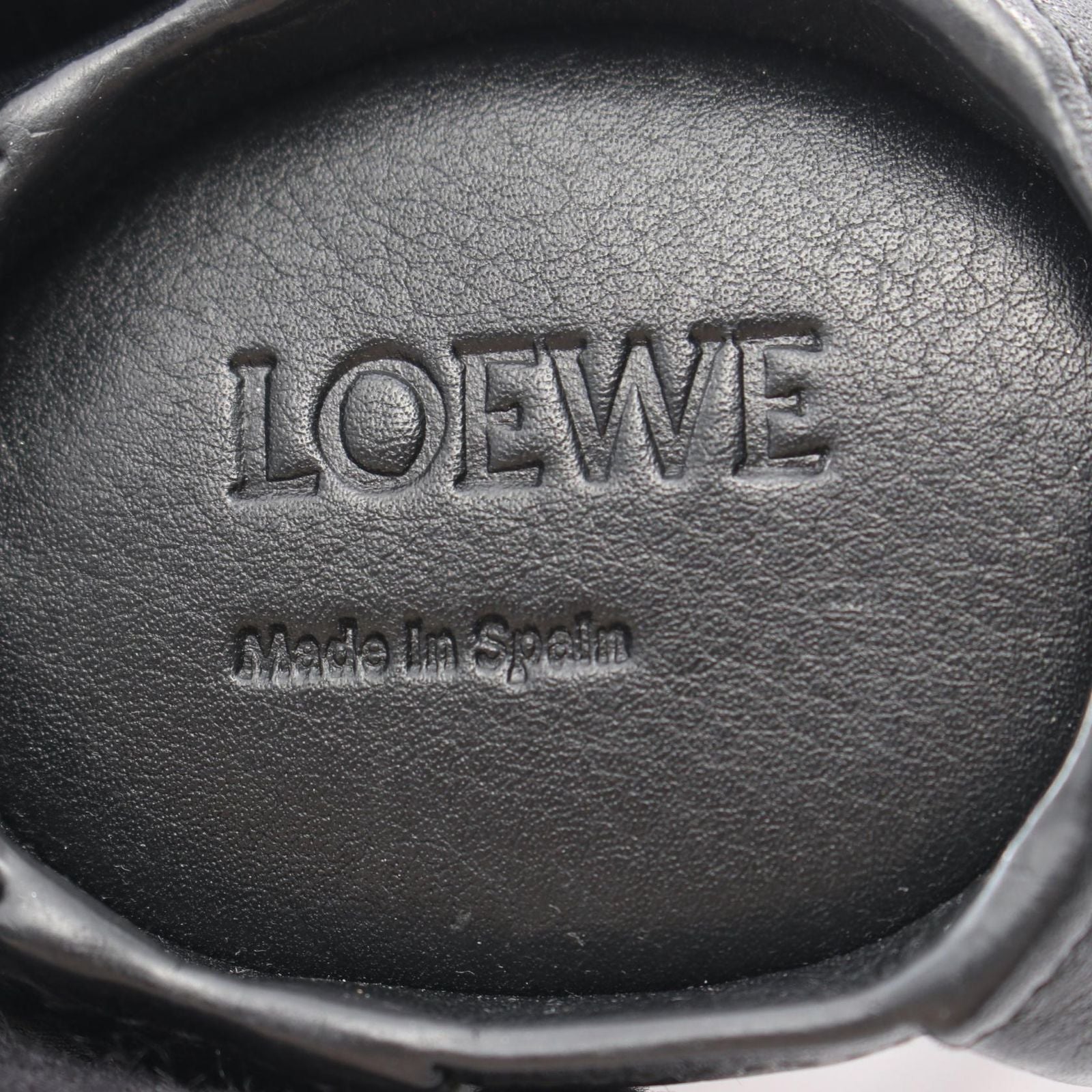 Loewe Coin Case Panda Purse Black White Leather — view 4