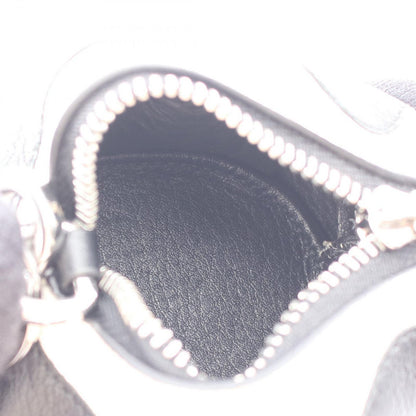 Loewe Coin Case Panda Purse Black White Leather — view 3