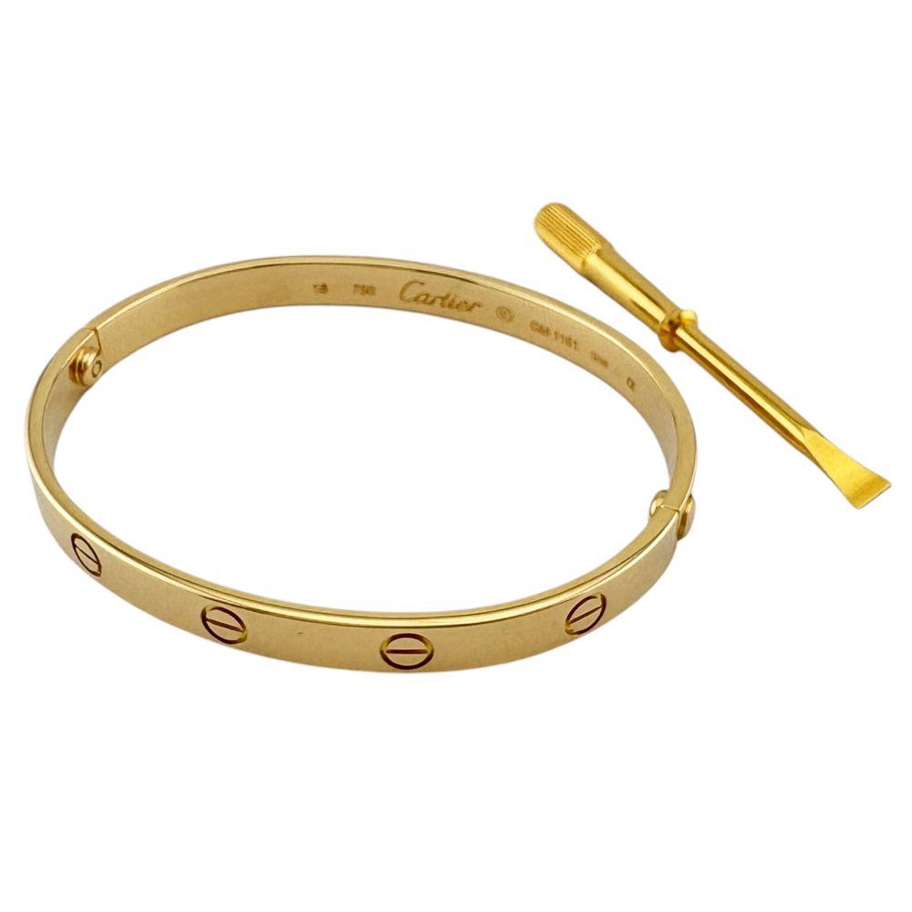 Cartier Bangle 18k Gold Bracelet