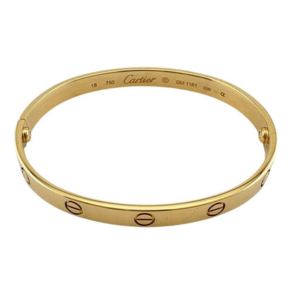 Cartier Bangle 18k Gold Bracelet — view 5