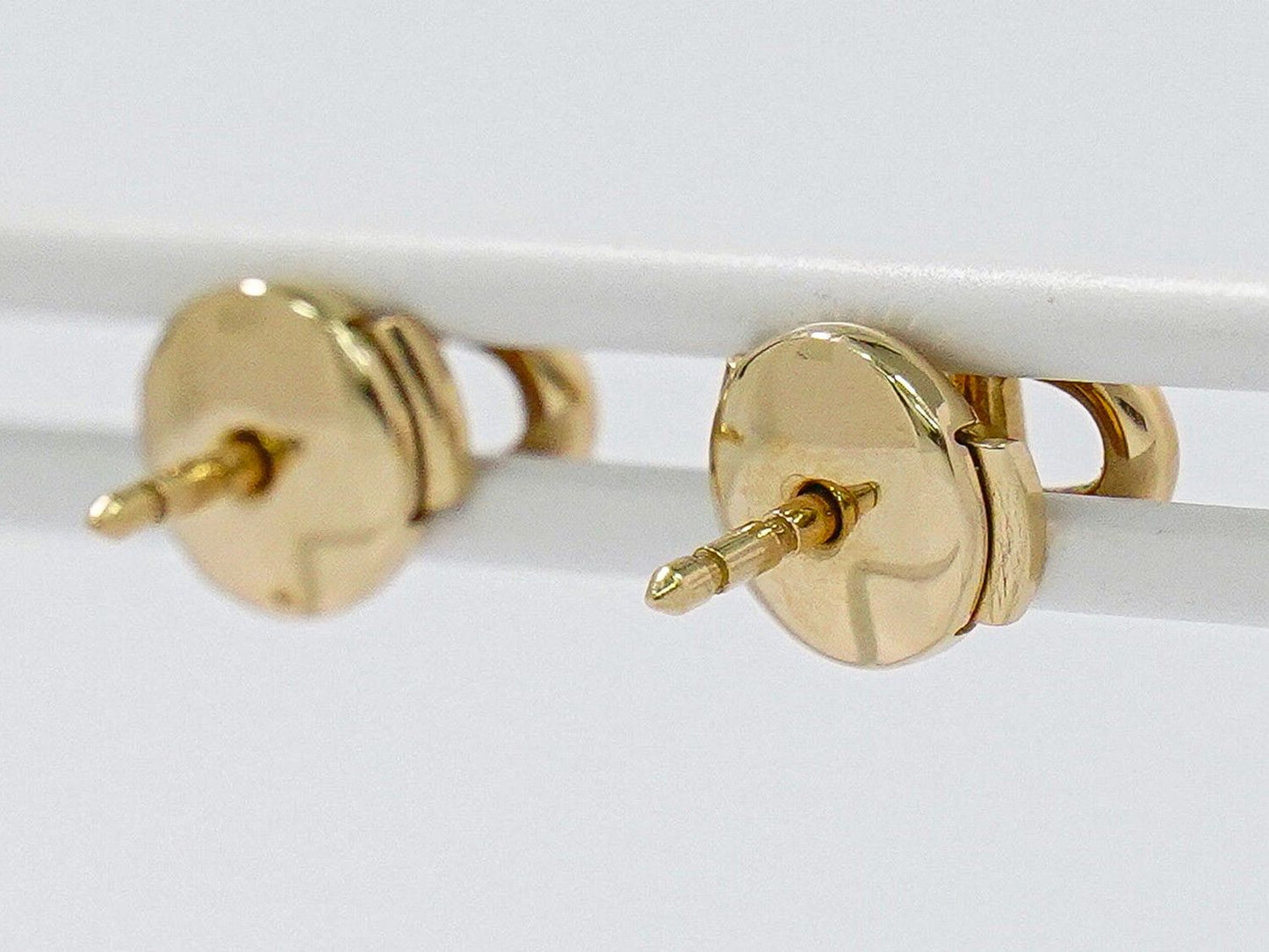 Hermes Chaine D'ancre Farandole PG Earrings Pink Gold — view 6