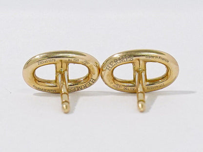 Hermes Chaine D'ancre Farandole PG Earrings Pink Gold — view 2